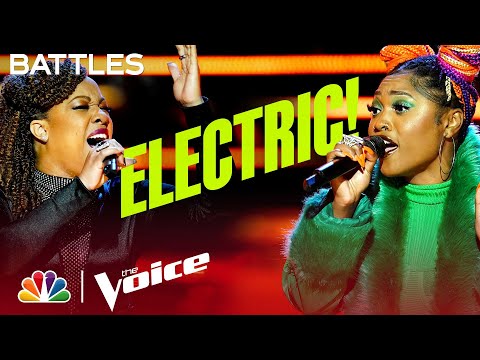Dia Malai vs. Valarie Harding on Jazmine Sullivan's "Bust Your Windows" | The Voice Battles 2022