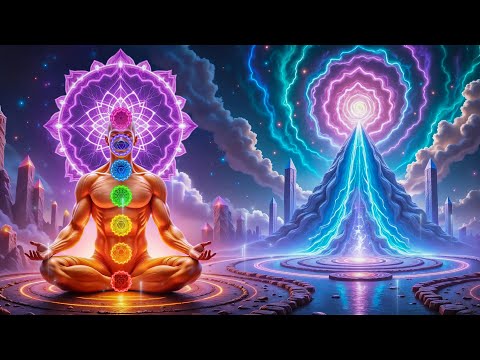 Remove All Negative Blockages In All 7 Chakras, Aura Cleansing & Chakra Healing | Root to Crown