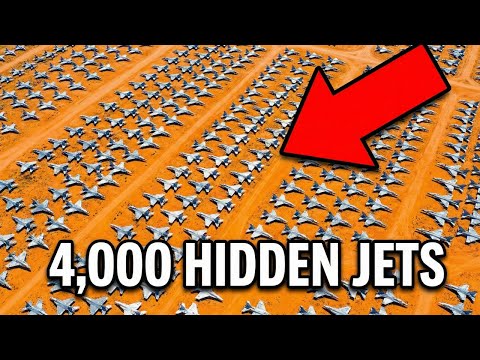 The US Government Hid 4,000 Fighter Jets Here
