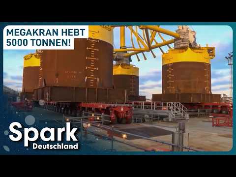 Das größte Kranschiff der Welt: Der 5000 Tonnen Ozean-Gigant