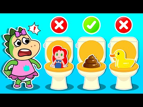🧜‍♀️Sparkle’s Doll Fell in the Toilet,🤢🚽Kids Go to Rescue Her?! Stories for Kids by Fire Spike🔥
