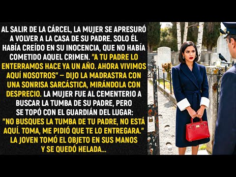 Al salir de la cárcel, la mujer se apresuró a volver a la casa de su padre. Solo él había creído...
