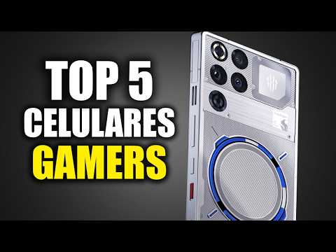 ✅ TOP 5 MEJORES Celulares GAMERS MÁS POTENTES en 2026