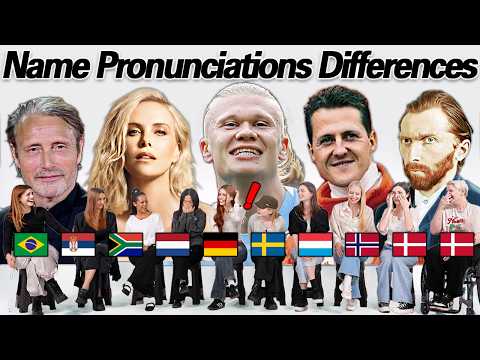 People From Different Countries Try To Pronounce Celebrity's Name Correctly! l Name Difference