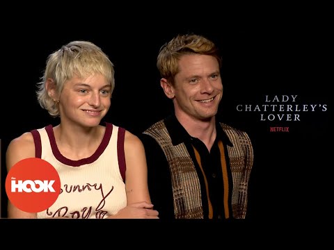 Emma Corrin & Jack O'Connell On 'Terrifying' Nude Scenes | @TheHookOfficial