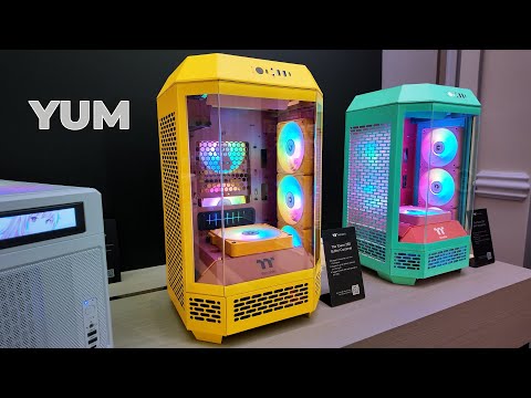 I want to eat Thermaltake's new cases.