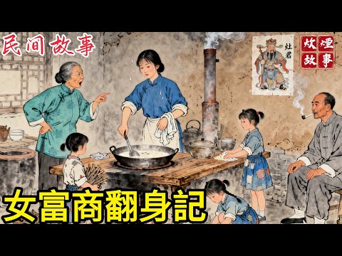 重男輕女的婆家為榨幹兒媳，把她當免費傭人使喚，連生三女還想逼她四胎。兒媳連夜帶女跑路，十年後成知名女富商，婆家卻全家流落街頭乞討#故事頻道#民間故事#故事分享#中國文化#情感#聽書