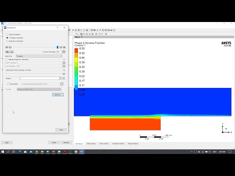 (60fps) Getting started: Scour using the Eulerian multiphase model in Ansys Fluent