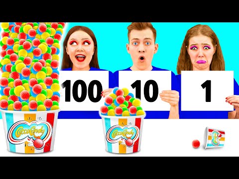 100 Layers of Food Challenge | Amazing Cooking Hacks by PaRaRa Challenge