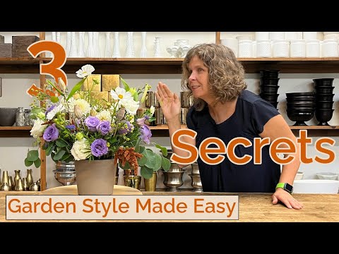 3 Florist Secrets for Effortless Garden-Style Arrangements