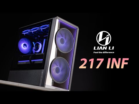 Lian Li 217 INF Build 💥 The Ultimate Desktop PC — Perfect Design & Cooling!