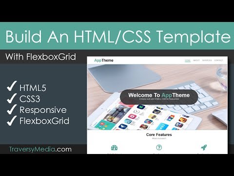 Build A Responsive HTML & CSS Template With FlexboxGrid