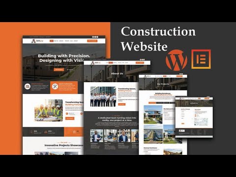 How to Create a Construction Website Using WordPress, Elementor & Kadence Theme