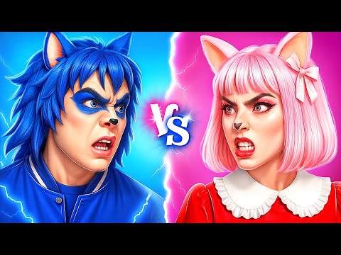 Sonic the Hedgehog vs. Amy Rose!