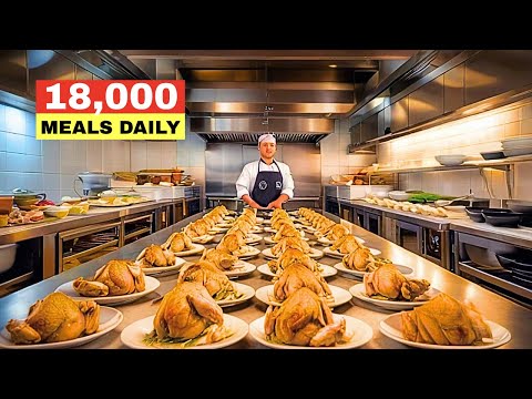How The World's Biggest Aircraft Carrier Makes 18,000 Dishes Every Single Day