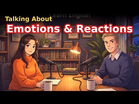 How to Talk About Emotions & Reactions in English | Easy Conversation Practice