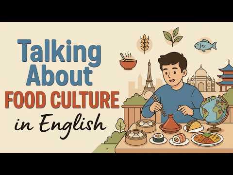 Easy English Podcast | Talking About Food Culture in English