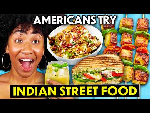 Americans Try Indian Street Food For The First Time | #3