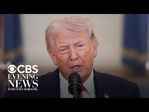 Trump addresses U.S. on Iran war