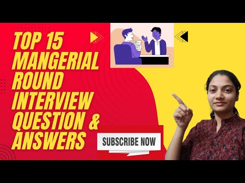 Top 15 Frequently asked Manager Round Interview Questions and Answers in IT #interview #job