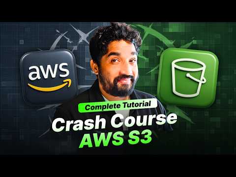 AWS S3 Crash Course 2025 🚀 | Use S3 like a Pro 💪 a Complete Beginners Guide⚡ in HIndi | Day 15/100