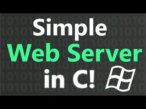 Making Minimalist Web Server in C on Windows