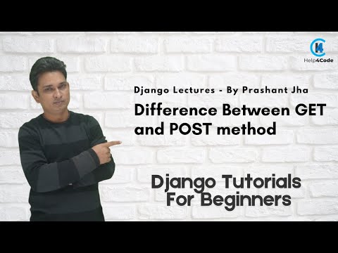 Difference between get and post method in django #coding #html #programming