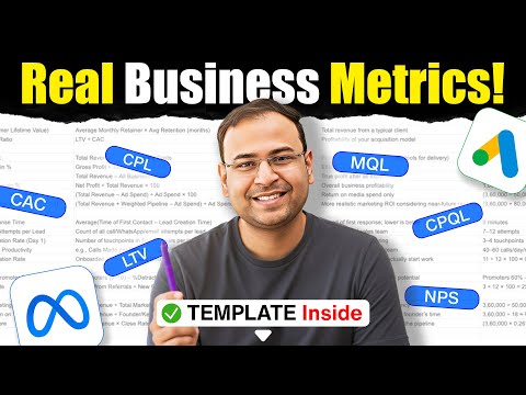 Lead Generation Business Metrics Explained (Template inside for Serious Marketers)