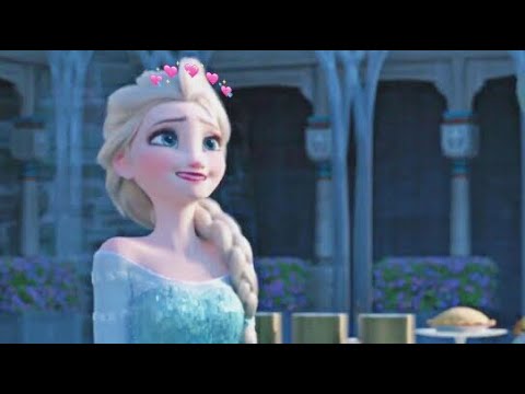 Elsa and her cute little snow children β‘^Λ^β‘ β