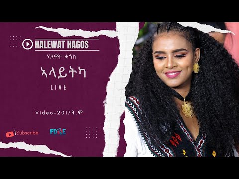 Halewat Hagos (ሃለዋት ሓጎስ) --ኣላይትካ--Alaytka  | Live Performance  | VIDEO 2017 ዓ.ም (Official Video)