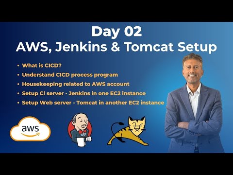 Day 02: AWS CI/CD Project - Setup Jenkins & Tomcat on EC2 | Step-by-Step AWS Beginner Tutorial