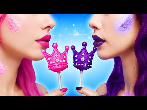 Soft Mermaid vs Dark Mermaid! Extreme Makeover Challenge | Hana Teens