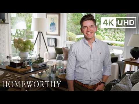 HOUSE TOUR | A Cozy & Stylish Beach Cottage on Long Island’s North Fork | 4K