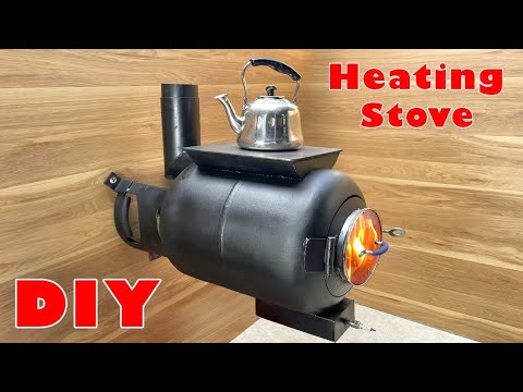 How to make a 3 in 1 heating stove for winter 2025! very economical without electricity