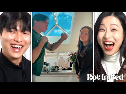 Koreans React to Way Too Relatable Sibling Moments | Rot In Bed