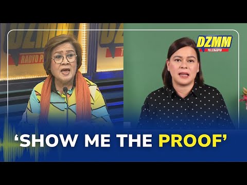 De Lima demands proof from Ramil Madriaga on VP Duterte accusations | (15 December 2025)