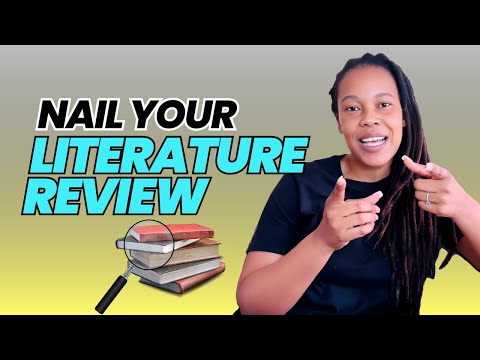 Organising Your Literature Review for a Strong Research Proposal