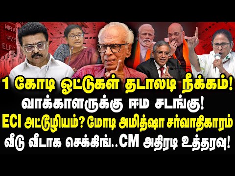 1 கோடி ஓட்டுக்கள் நீக்கம்! வாக்காளருக்கு ஈம சடங்கு! Kantharaj Interview Tamilnadu SIR Voters Draft