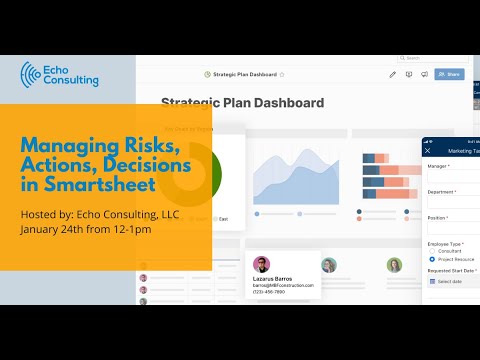 Webinar | How to Manage Risks, Actions, & Decisions in Smartsheet