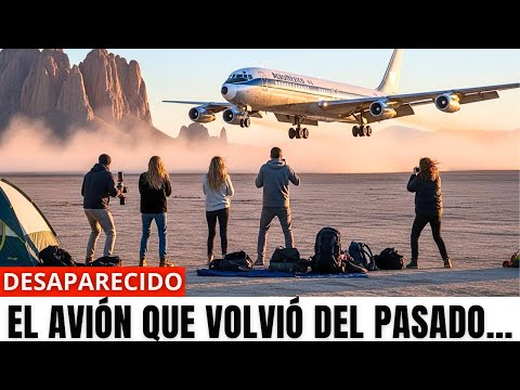 Los turistas grabaron un avión aterrizando en Baja California en 2024 — perdido desde 1971