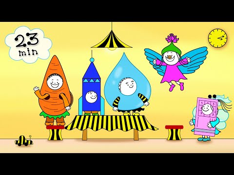 Bobiţă şi Buburuză - Povești despre fericire ▶ 5 episoade complete | 23 minute