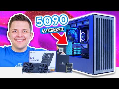 The FASTEST Gaming PC Build Right Now! 😍 [RTX 5090, Ryzen 9950X3D & HAVN BF360]