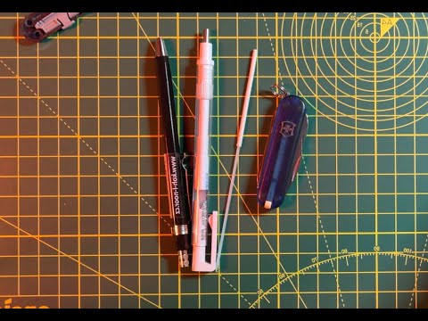 Making the world's smallest pencil and eraser - #1