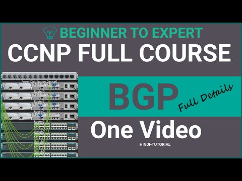 BGP PROTOCOL FULL DETAILS IN ONE VIDEO| BGP in Hindi |Latest &  Free CCNP Full Course |Shesh Chauhan