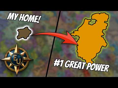 I made my own home town a global SUPERPOWER in EU5 - France hated it!