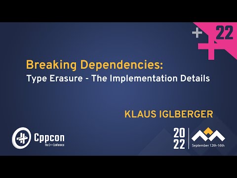 Breaking Dependencies - C++ Type Erasure - The Implementation Details - Klaus Iglberger CppCon 2022