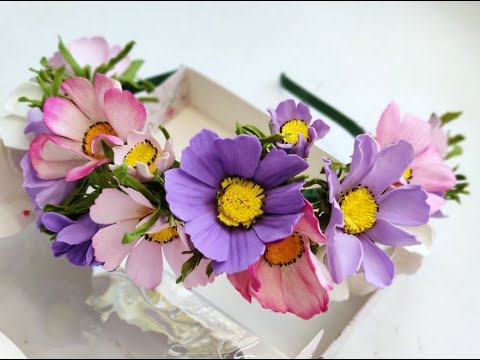 Ух Ты😱 Невероятно Красиво 😱 Венок Ободок из Фоамирана