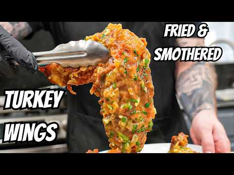Fall Off The Bone Smothered Turkey Wings