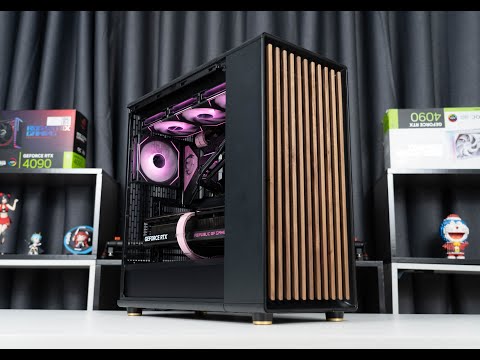Intel I9 14900K + ROG RTX 4090 STRIX + Fractal Design North