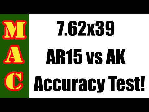 7.62x39 AR vs AK Accuracy Test: Is it the ammo or the gun?